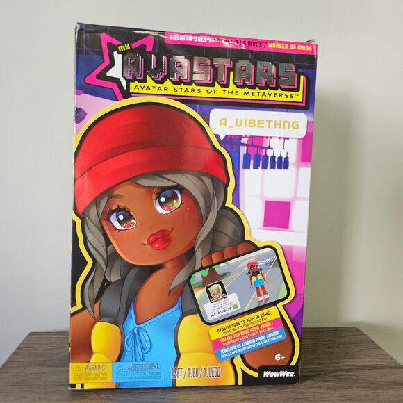 WowWee My Avastars A_Vibethng Fashion Doll NWT - Picture 1 of 10